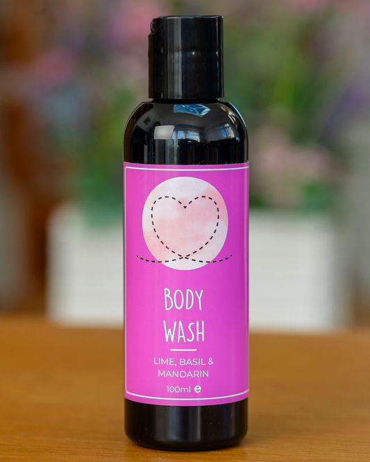 Lime, Mandarin and Basil Sodium Chloride Free Shower Gel VEGAN